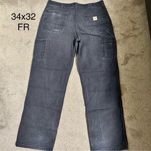 Carhartt Charcoal Utility Pants, FR Cat 2, Flame Retardant Pants